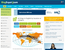 Tablet Screenshot of blogexpat.com